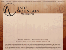 Tablet Screenshot of jademountainmedicine.com